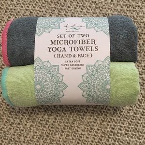 Microfiber Yoga Towels (hand and face)